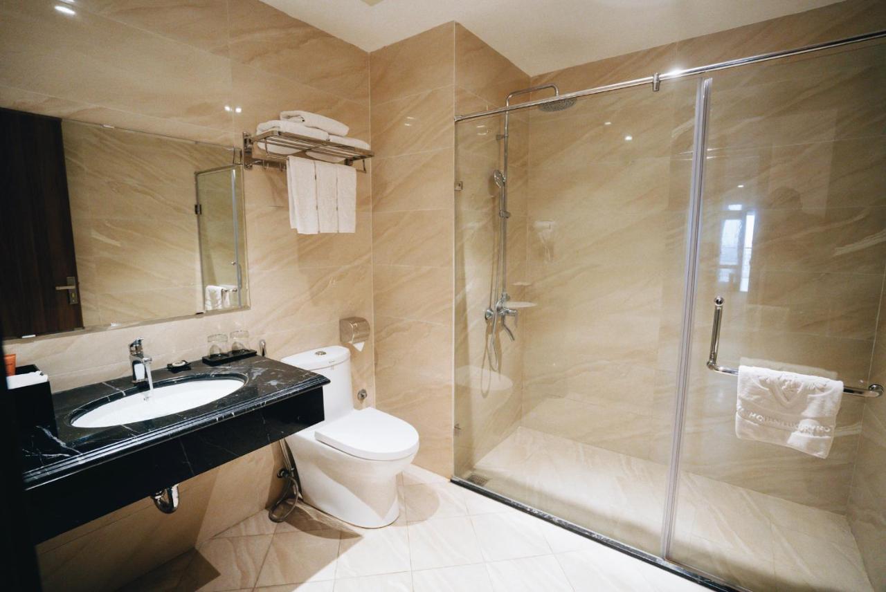มัญ กวน ลักชัวรี โฮเต็ล Hotel Vinh Yen ภายนอก รูปภาพ
