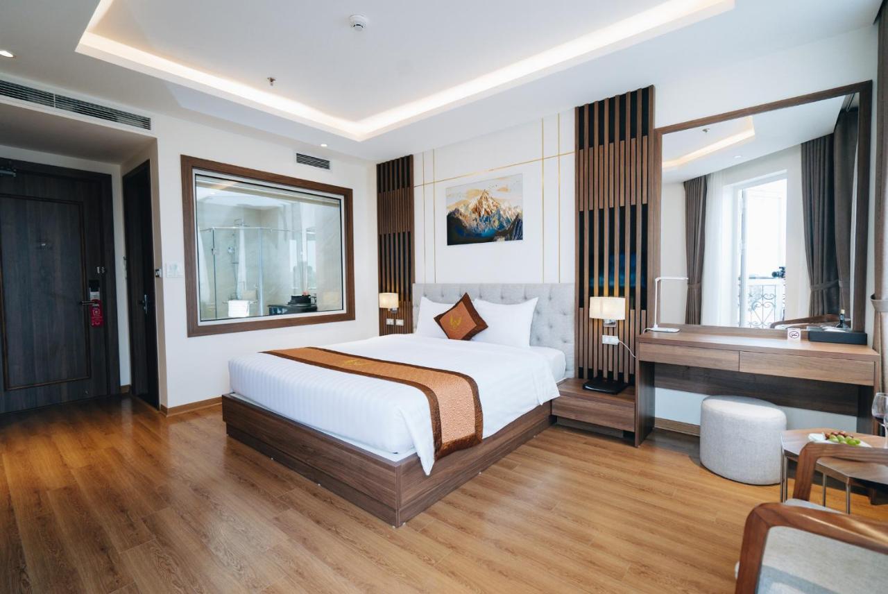 มัญ กวน ลักชัวรี โฮเต็ล Hotel Vinh Yen ภายนอก รูปภาพ