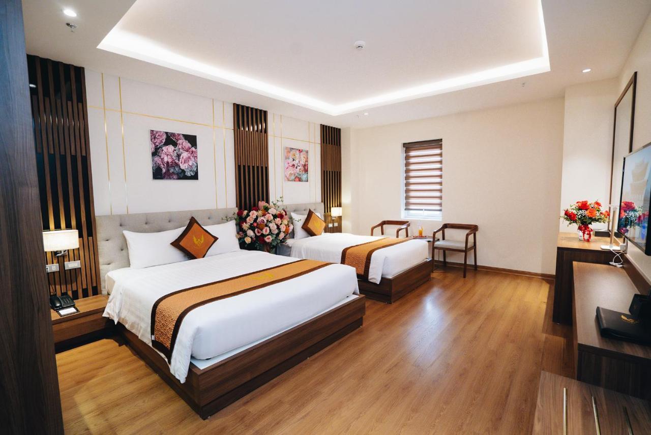 มัญ กวน ลักชัวรี โฮเต็ล Hotel Vinh Yen ภายนอก รูปภาพ
