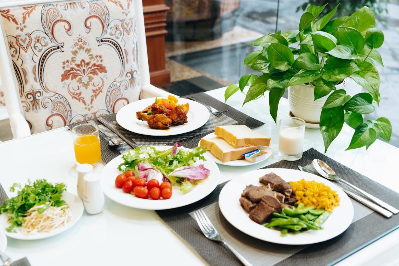 มัญ กวน ลักชัวรี โฮเต็ล Hotel Vinh Yen ภายนอก รูปภาพ