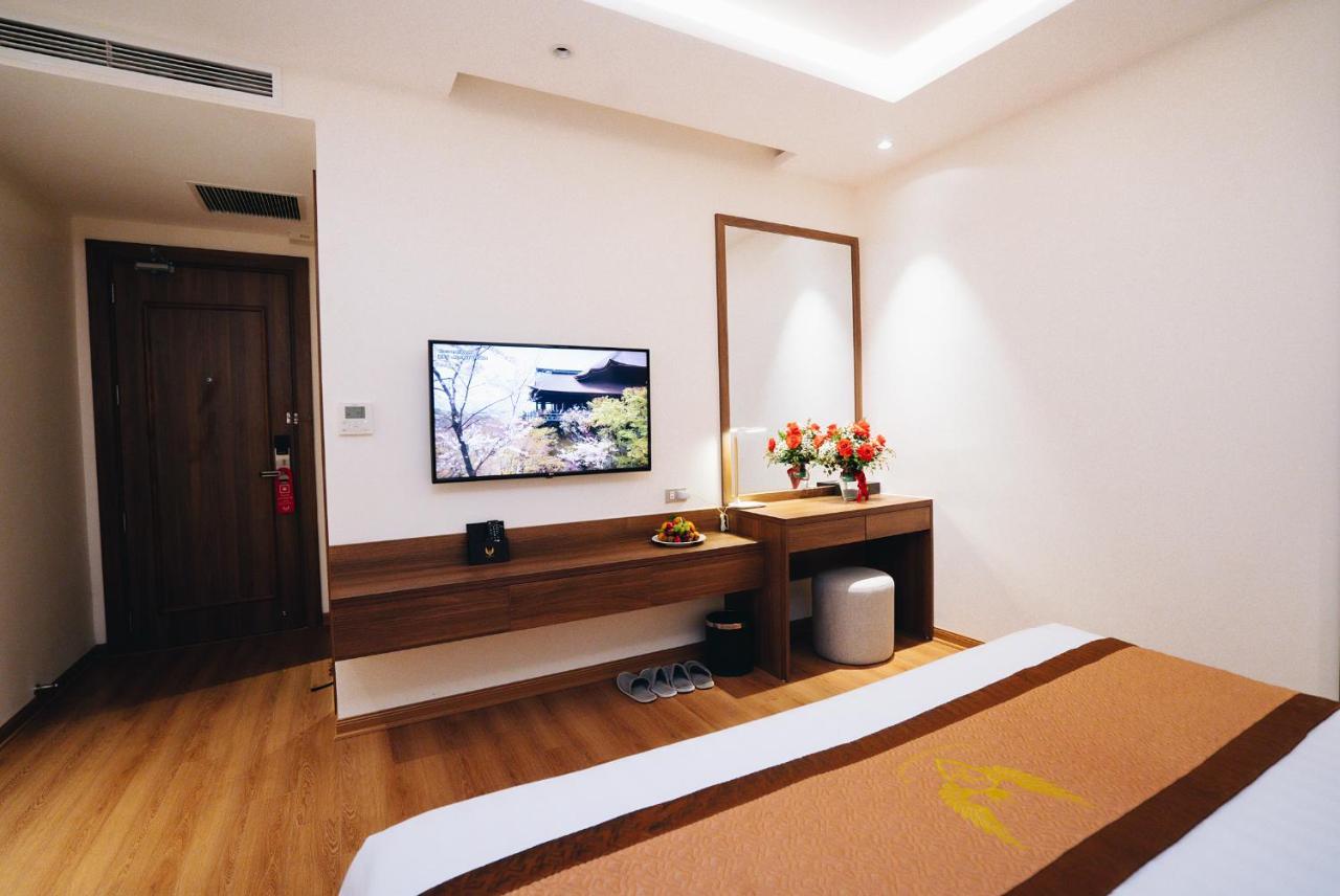 มัญ กวน ลักชัวรี โฮเต็ล Hotel Vinh Yen ภายนอก รูปภาพ