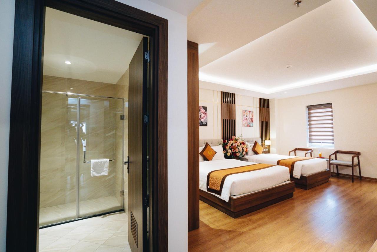 มัญ กวน ลักชัวรี โฮเต็ล Hotel Vinh Yen ภายนอก รูปภาพ